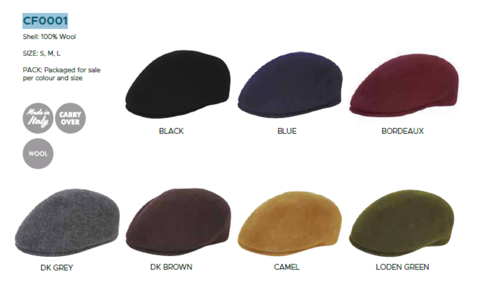 COPPOLA UOMO CF0001 Tellini S.R.L. Großhandelskleidung